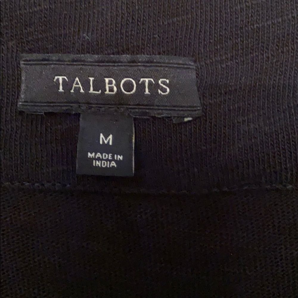 Talbots Dress w/Aztec Trim Size Medium - Picture 7 of 9